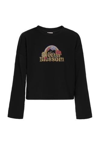 IZIA Sweatshirt vrouwen zwart