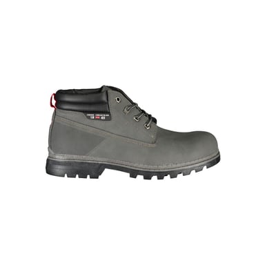 6520 Grey Midtop Boots