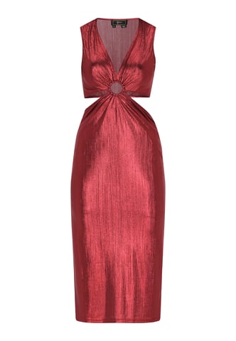 Faina Dress women red