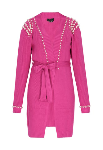 Faina Cardigan women fuchsia