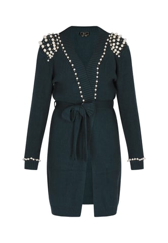Faina Cardigan women dark green