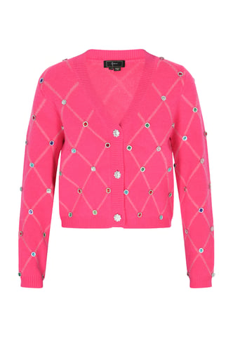 Faina Cardigan women fuchsia