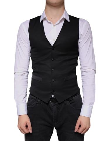 Svart Classicfit Väst