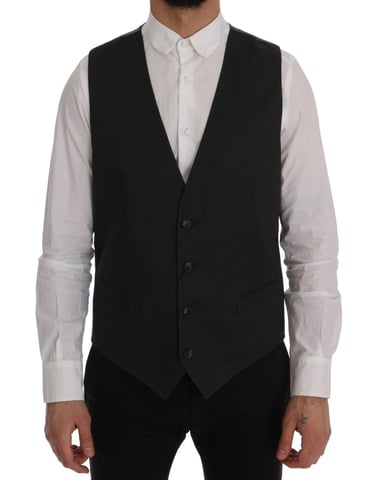 Men Wool Vest Classic Vneck