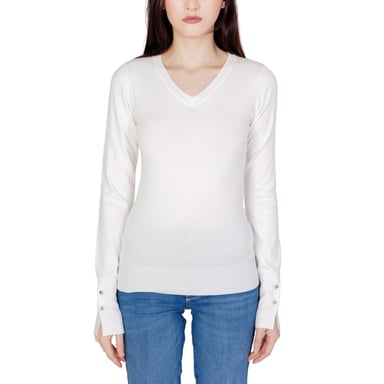 Vneck Long Sleeve Knit Top Model Gu11479800008ro