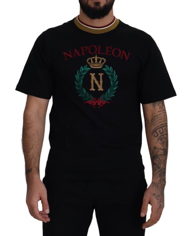Napoleon T-shirt med broderad krona