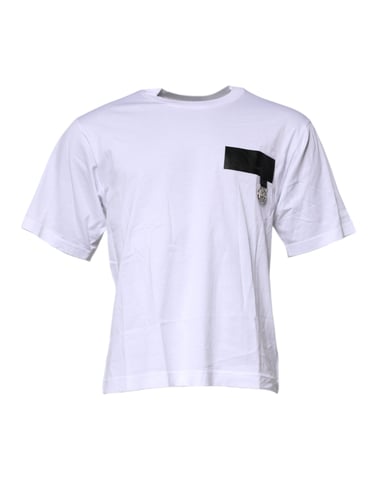 Kortärmad T-shirt med rund hals