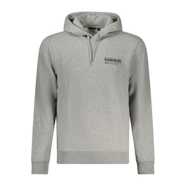 Boxy Hoodie Grey Melange