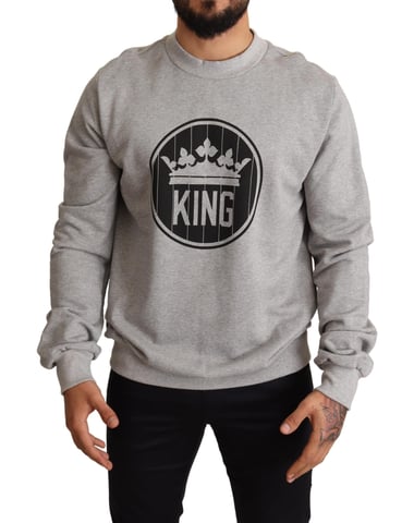 Kung Sweater Grå Crewneck