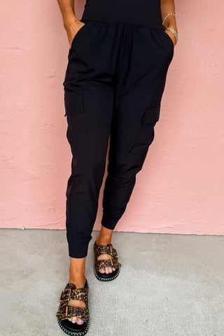 Cargo Broek met Elastische Tailleband