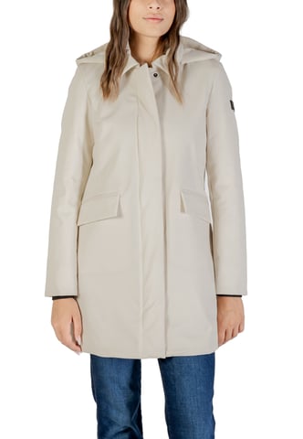 Hooded Long Sleeve Coat