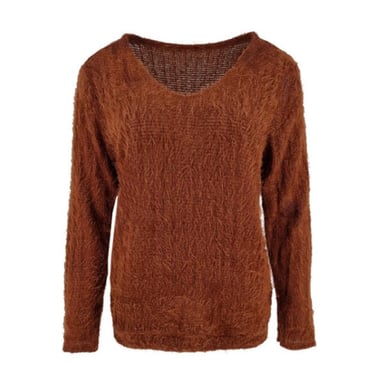 FOS Amsterdam Fos trui bella chenille cognac