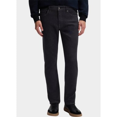 Delaware Logo Detail Jeans in Dark Navy