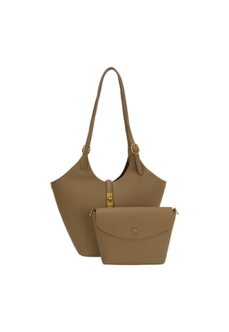 FELIPA 2-in-1 draagtasset 2-in-1 draagtasset vrouwen Licht kaki