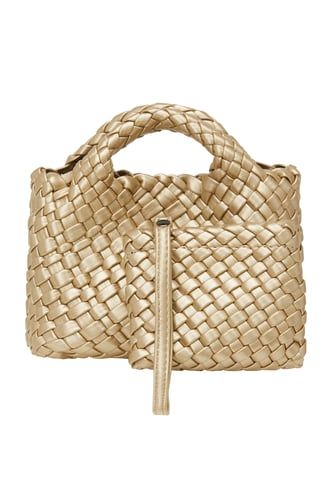 Faina 2-in-1 draagtasset 2-in-1 draagtasset vrouwen goud
