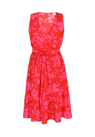 IZIA jurk vrouwen rood roze