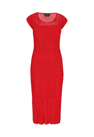 Faina jurk vrouwen rood