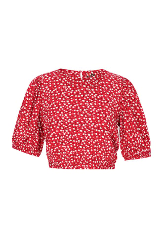 Mymo Blouse vrouwen rood wit