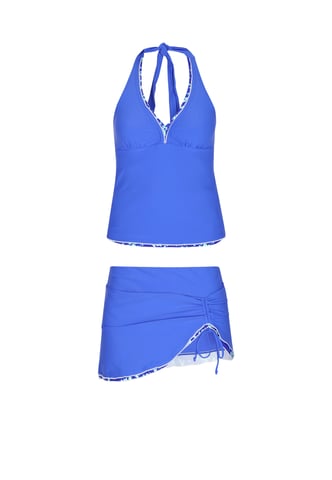 Faina zwempak vrouwen Blauw