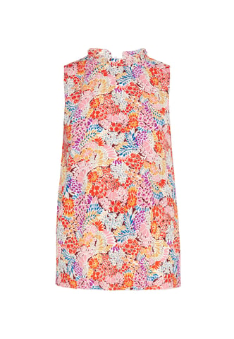 usha Blouse vrouwen veelkleurig rood