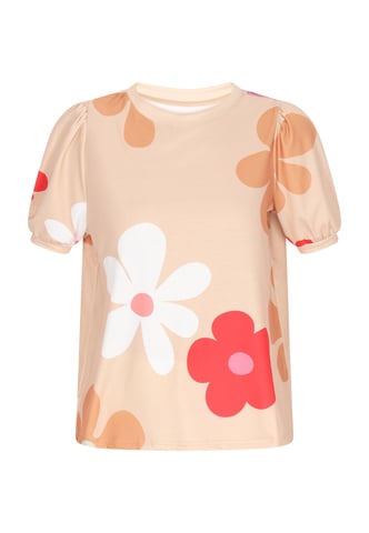 usha Blouse vrouwen abrikoos