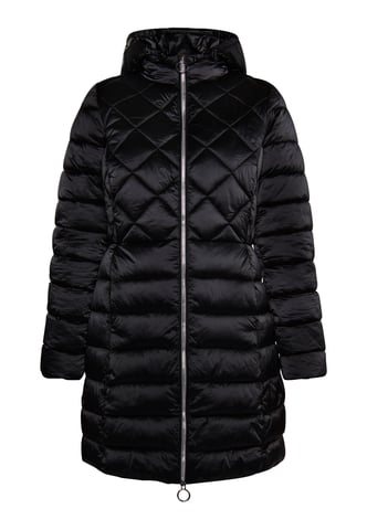 usha quilted coat women black