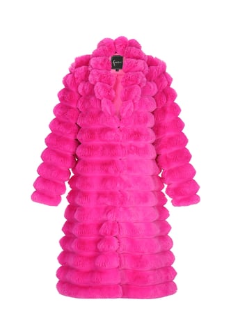 Faina jas vrouwen fuchsia