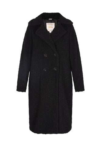 usha Coat women black