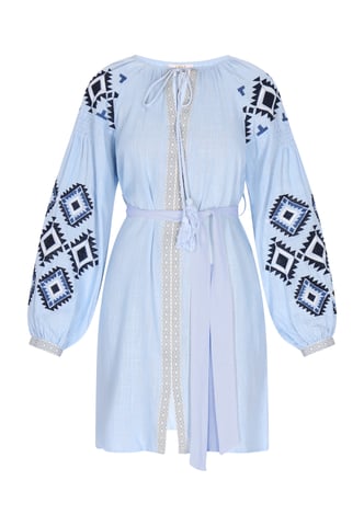 usha Dress women light blue