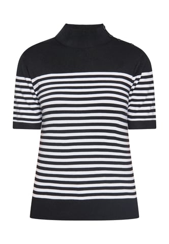 usha Pullover women black white