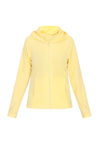 Faina fleece jacket women light yellow