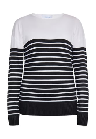 usha Pullover women black white