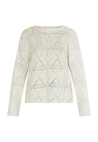 IZIA Knitted pullover women off-white
