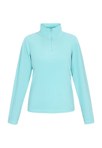 Mymo Fleece trui vrouwen turkoois