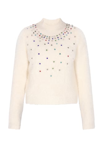 Faina Pullover women off-white