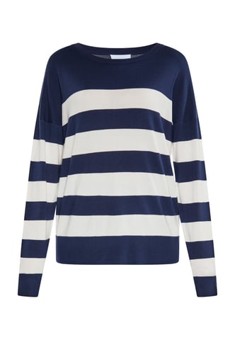 usha Pullover women marine white