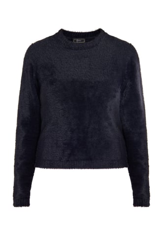 Faina Knitted pullover women black