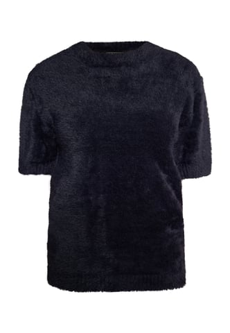 Faina Knitted pullover women black