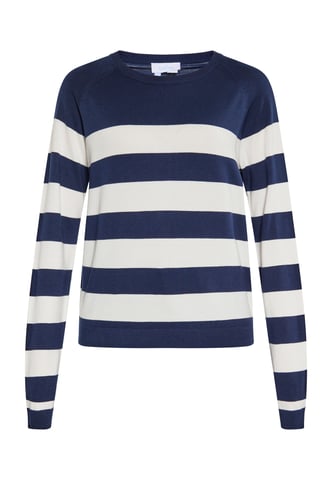 usha Pullover women marine white
