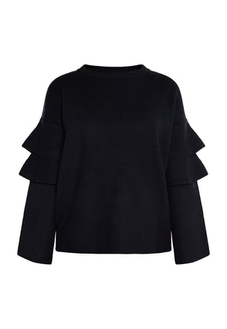 usha Pullover women black