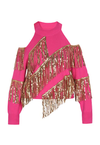 Faina Pullover women fuchsia