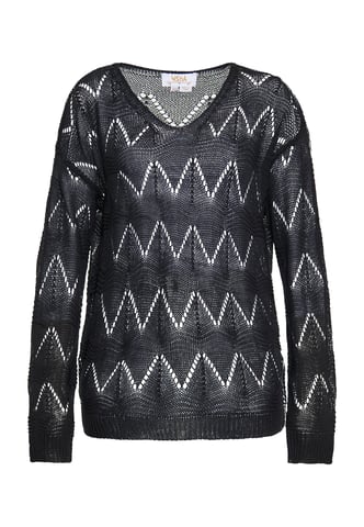 usha Pullover women black