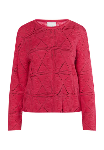 IZIA Knitted pullover women pink