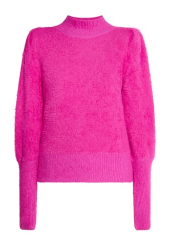 Faina Knitted pullover women pink
