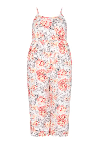 IZIA Plussize jumpsuit vrouwen veelkleurig