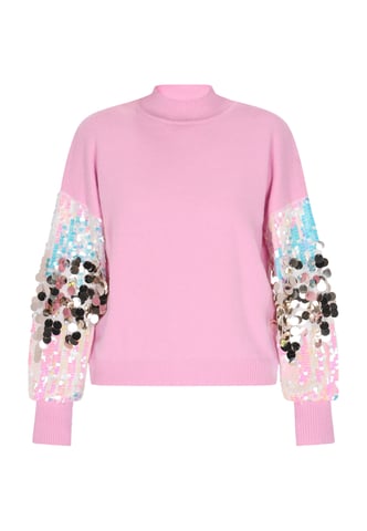 IZIA Pullover women Bright pink
