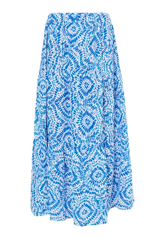 IZIA Maxirok met print Dames blauw
