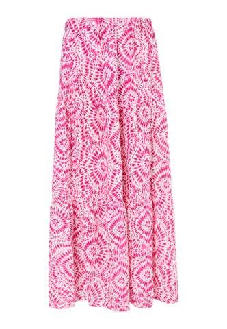 IZIA Maxirok met print Dames roze