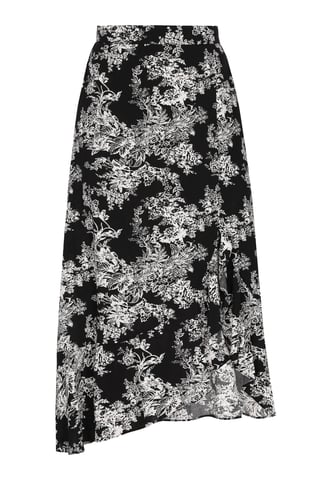 FELIPA rok vrouwen zwart-wit