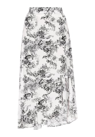 FELIPA rok vrouwen wit-zwart